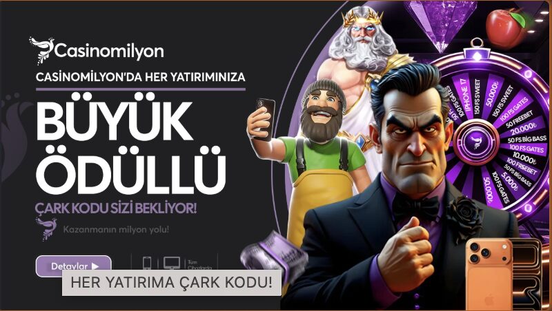 Casinomilyon Çark Kodu
